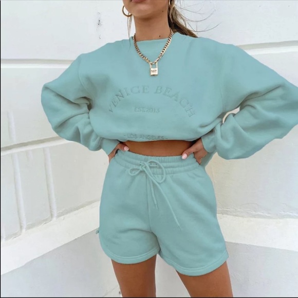 Sweaters - Sweater & Shorts 2 Piece Set